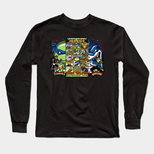 Clash of Rip-Offs Long Sleeve T-Shirt by PrimePremne